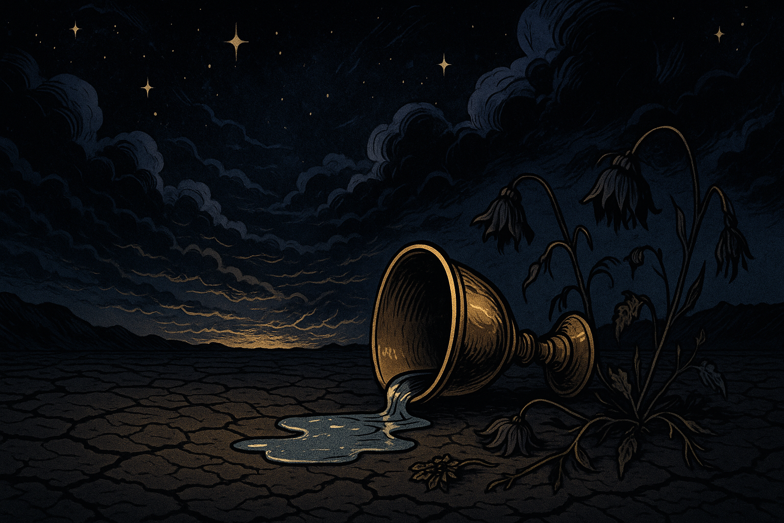 Ace of Cups Reversed — Blocked Emotions and What to Do About Them