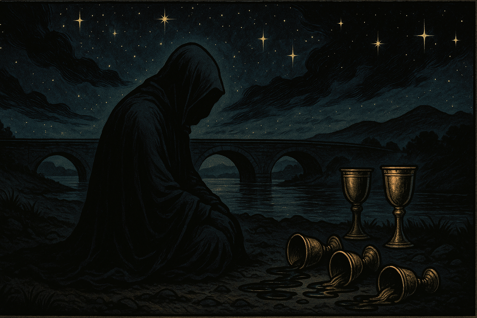Five of Cups as Feelings — Grief, Loss, and What This Card Is Saying